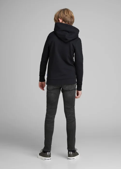 Jack & Jones Junior Black Liam Originals Skinny Fit Jeans (8-16yrs) - Age 12 Years Image 2