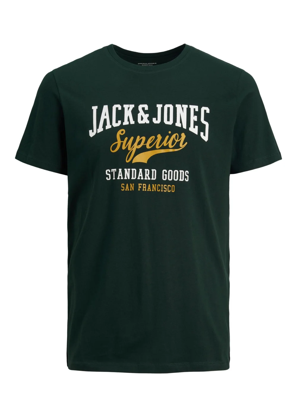 Jack & Jones Junior Green Logo T-Shirt (8-16yrs) - Age 10 Years Image 2