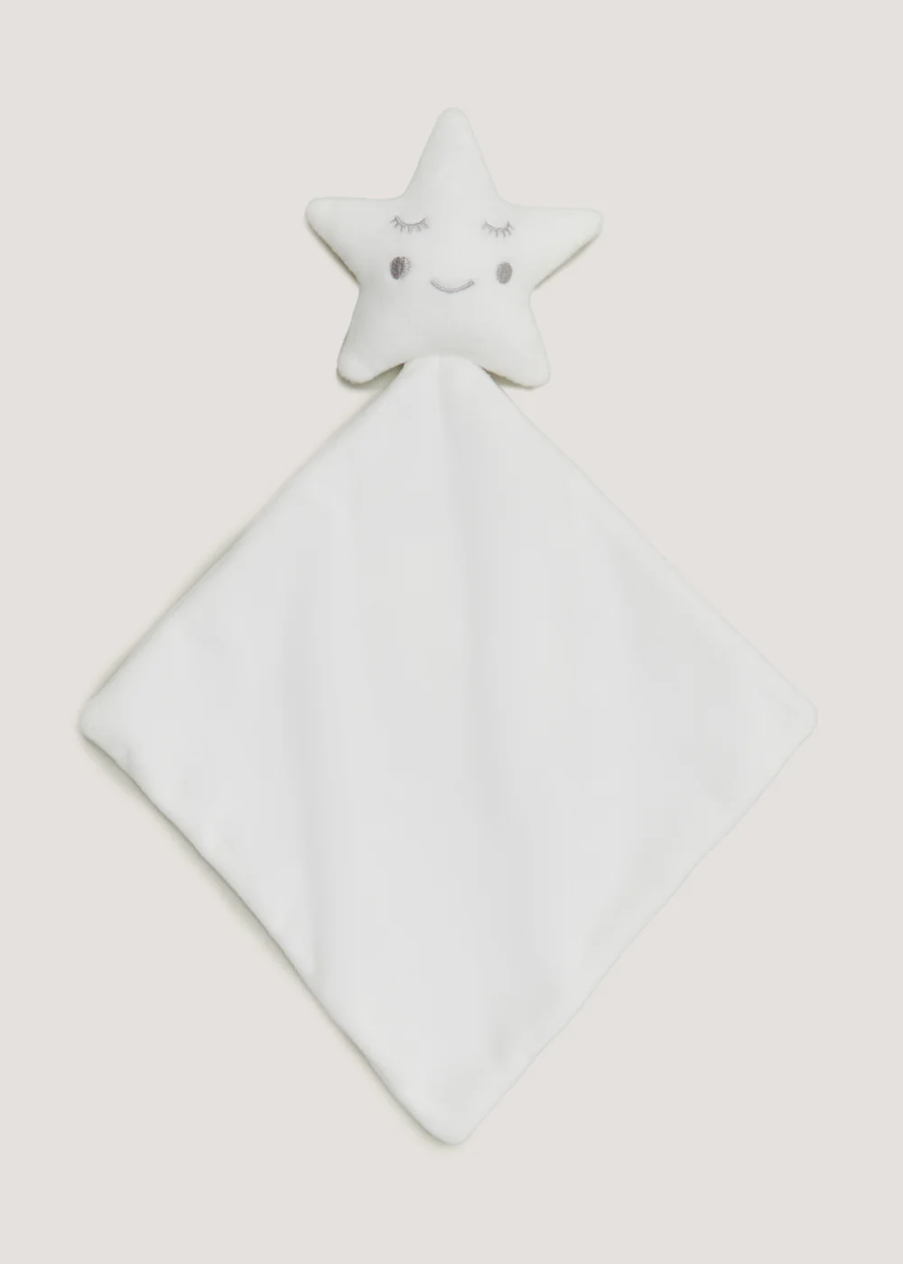 Cream Star Baby Comforter - One Size Image 1