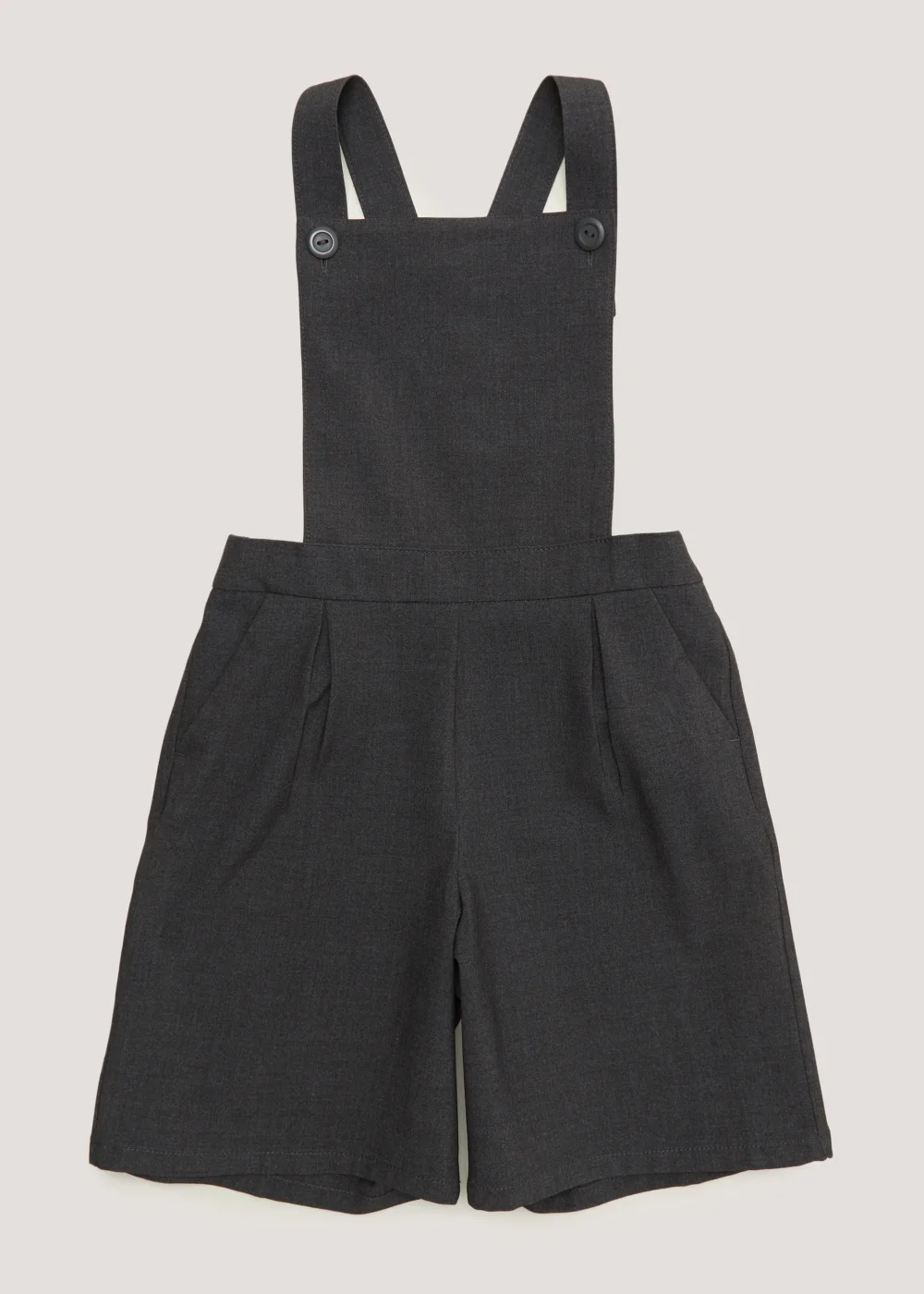 Girls Grey School Playsuit (3-13yrs) - 3 Yrs Image 1