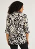 Monochrome Abstract Print Shirt - Size 8 Image 5