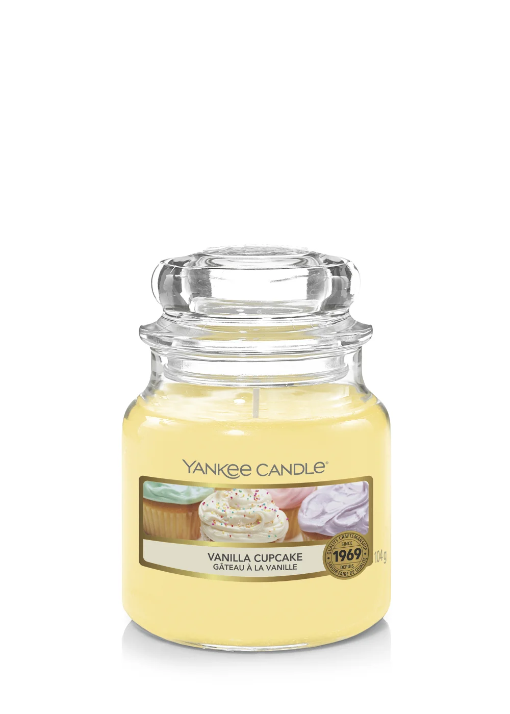 Small Yankee Candle Jar - Vanilla Cupcake Image 1