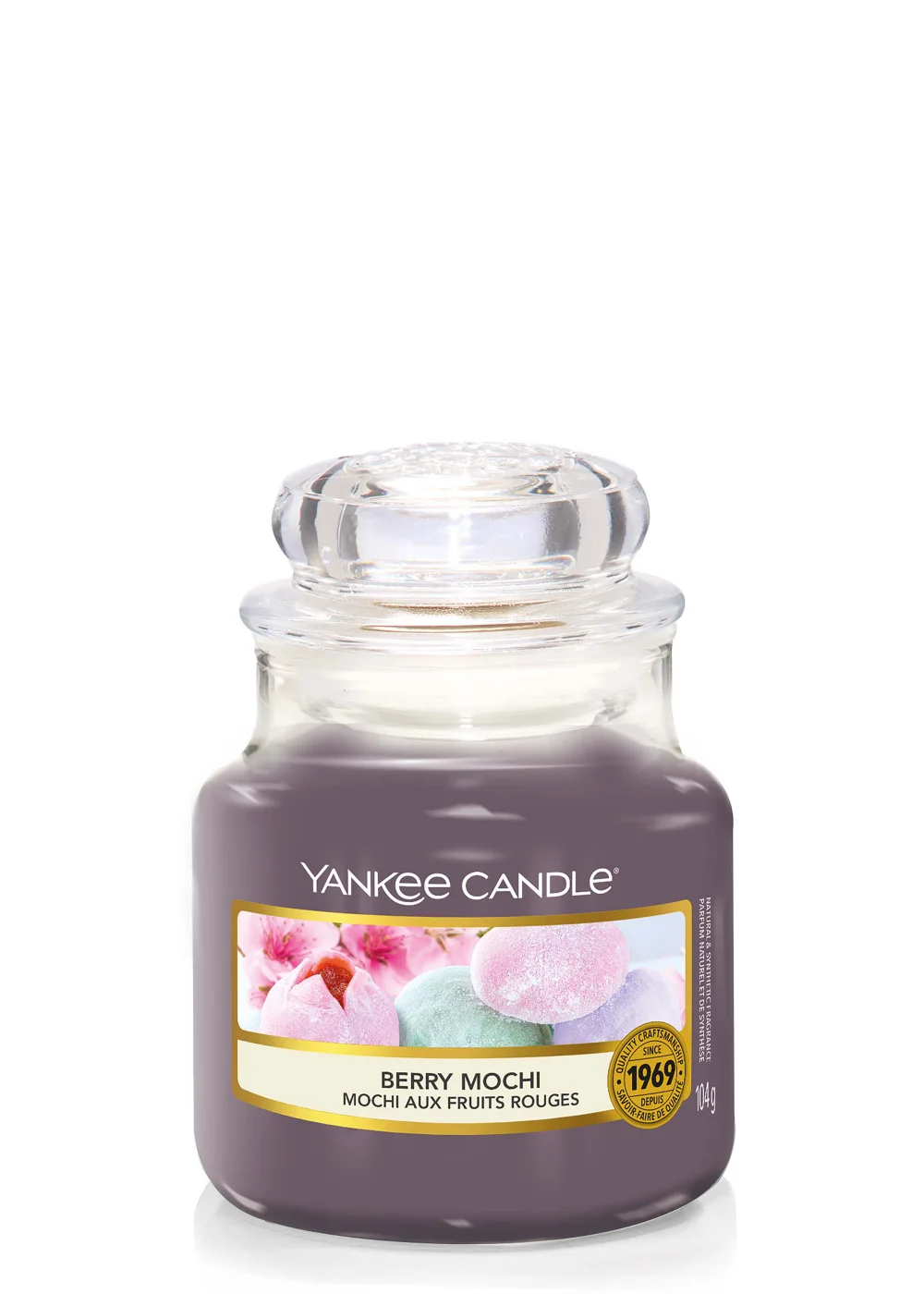 Small Yankee Candle Jar - Berry Mochi Image 1