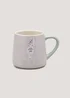 Lilac Crazy Cat Lady Mug (8.5cm x 8.5cm) Image 1