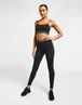 Elle Sport Black Cotton Leggings - XS Image 3