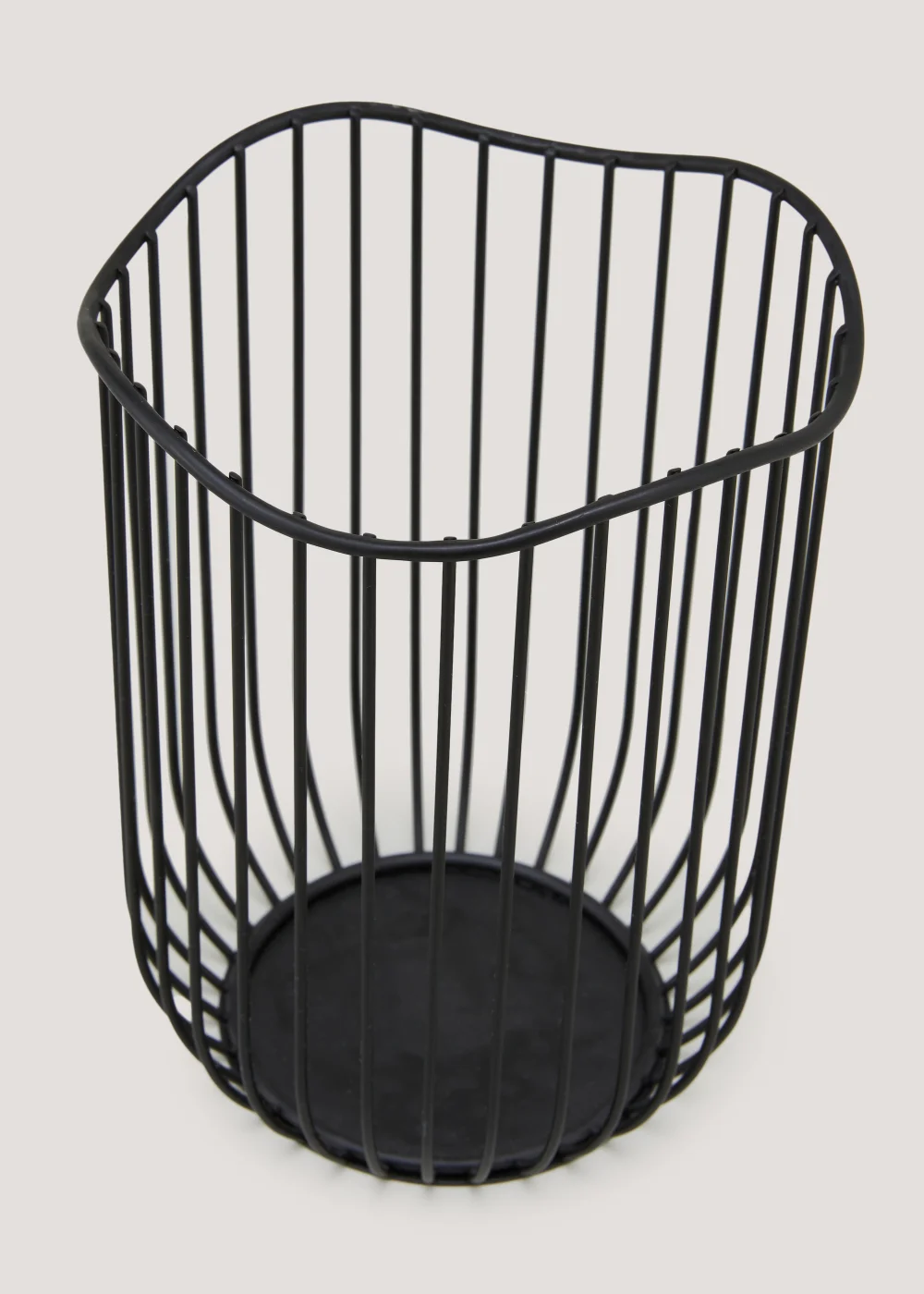Black Organic Wire Utensil Pot Image 2