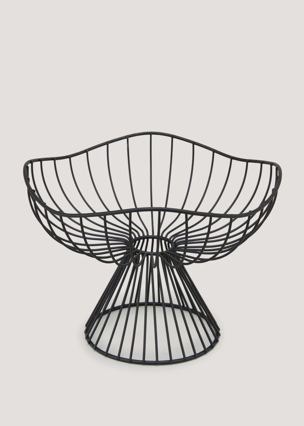 Black Organic Tall Fruit Basket Image 1
