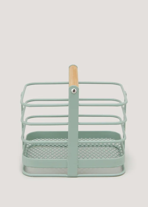 Green Wire Sink Tidy (16cm x 15cm) Image 1