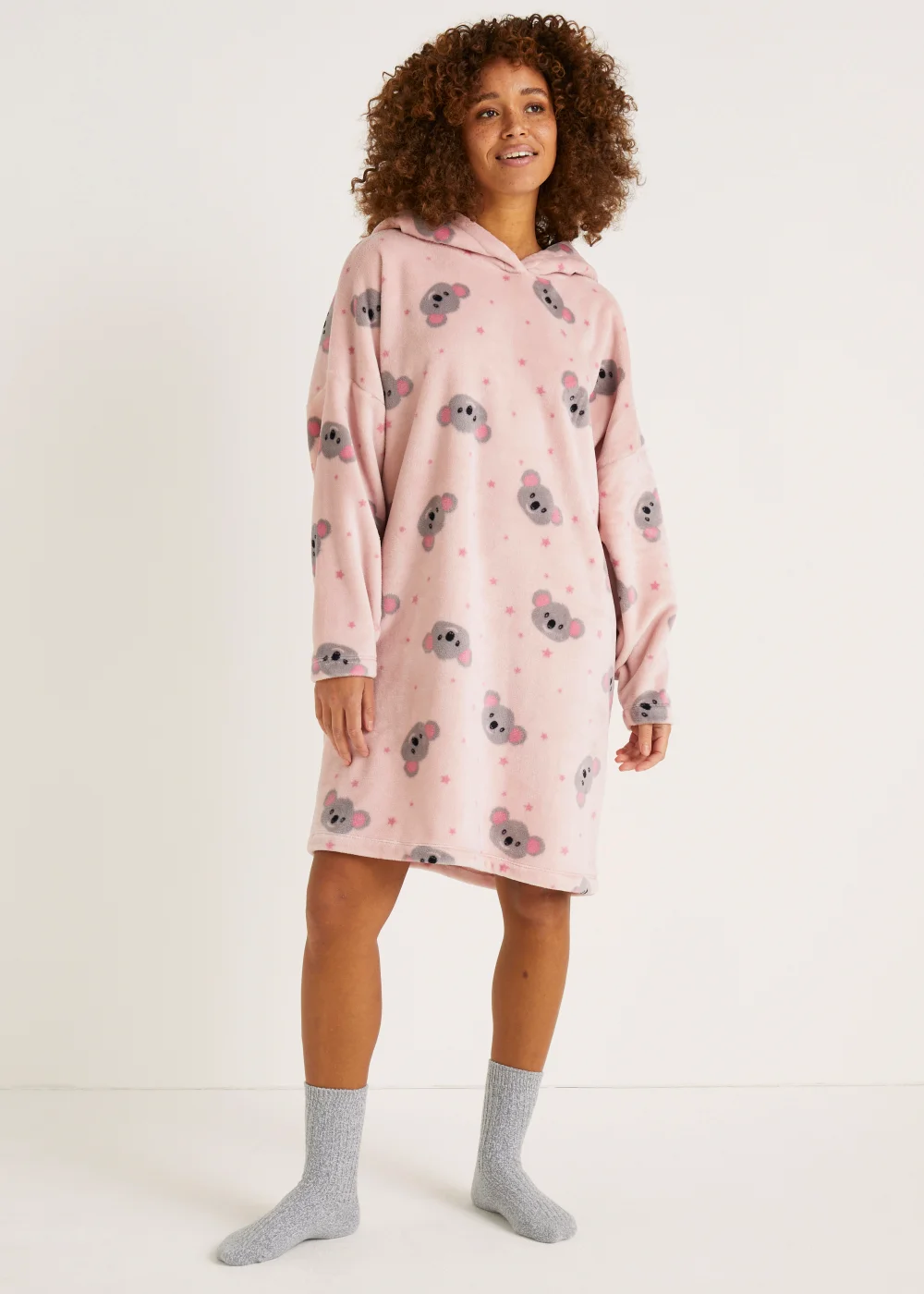 Pink Koala Snuggle Hoodie - Extra small Image 1
