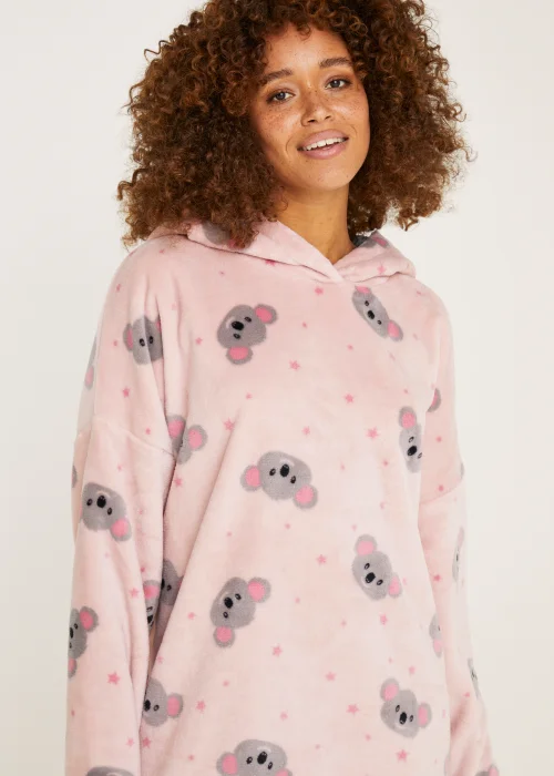Pink Koala Snuggle Hoodie - Extra small Image 2
