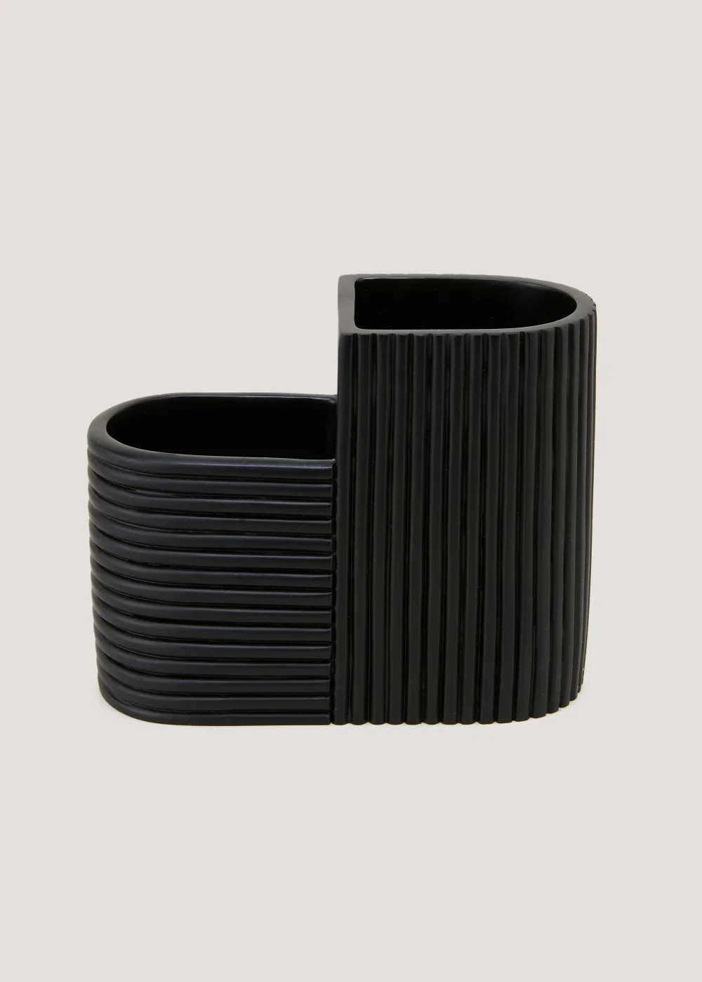 Black Resin Sink Tidy (12cm x 15.5cm) Image 1