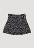Girls Candy Couture Black Floral Co-Ord Skirt (9-16yrs) - Age 9 Years Image 1