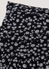 Girls Candy Couture Black Floral Co-Ord Skirt (9-16yrs) - Age 9 Years Image 2