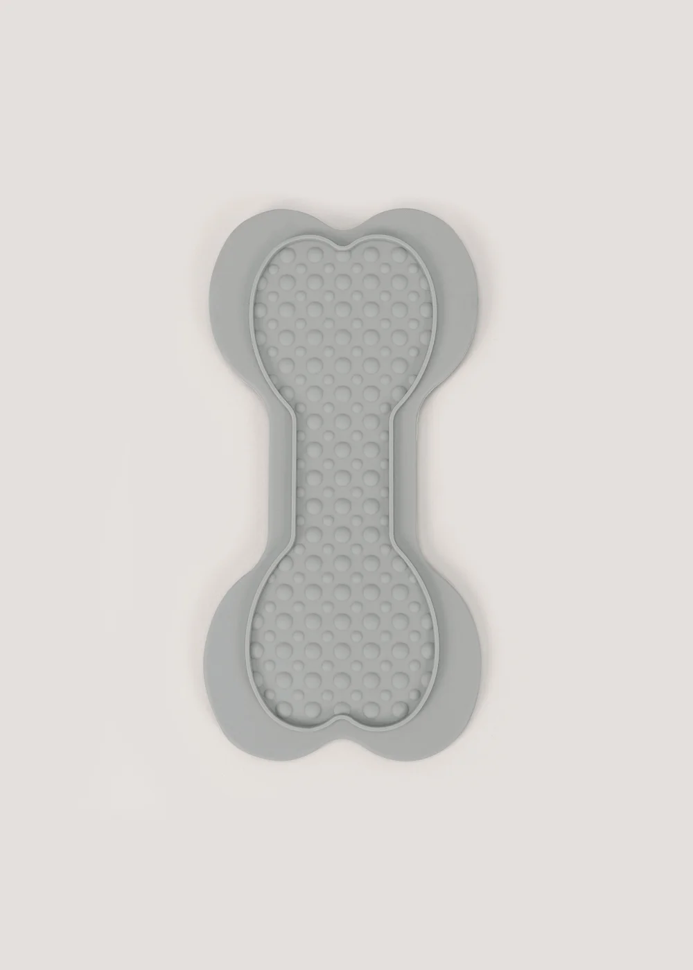 Grey Dog Lick Mat (26.5cm x 12.5cm) Image 1
