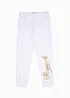 Girls Pineapple White Logo Cuffed Joggers (5-13yrs) - Age 5-6 Image 4