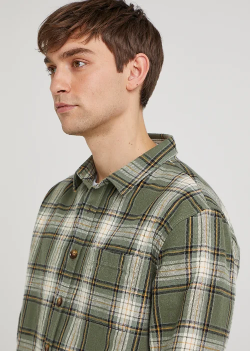 Green Check Overshirt - Small Image 4