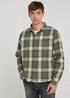 Green Check Overshirt - Small Image 1