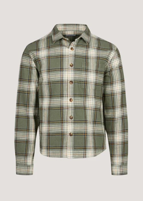 Green Check Overshirt - Small Image 5