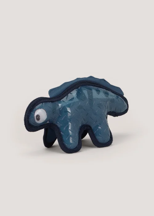 Blue Dinosaur Dog Toy (27cm x 14cm) Image 1