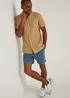 Blue Drawcord Chino Shorts - S Image 2