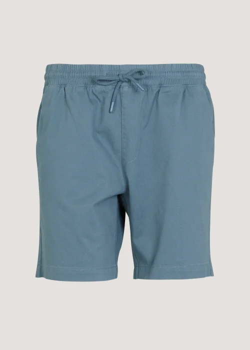 Blue Drawcord Chino Shorts - S Image 3