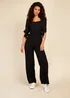Little Mistress Black Jumpsuit - 6 Image 3