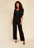 Little Mistress Black Jumpsuit - 6 Image 1