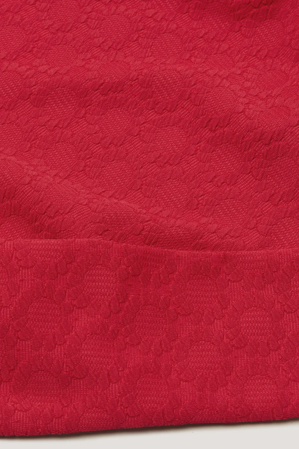 Girls Candy Couture Red Textured Long Sleeve T-Shirt (9-16yrs) - Age 9 Years Image 2