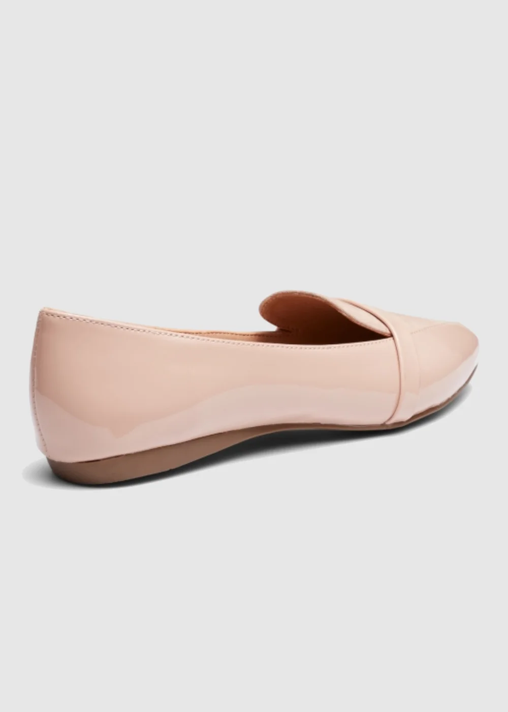 NOVO Nude Clarissa Point Flat Shoes - Size 3 Image 2