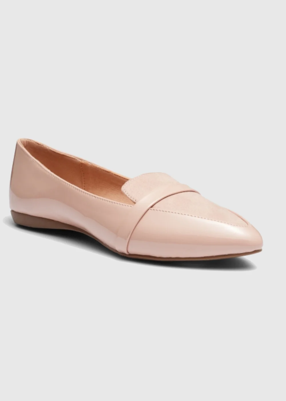 NOVO Nude Clarissa Point Flat Shoes - Size 3 Image 3