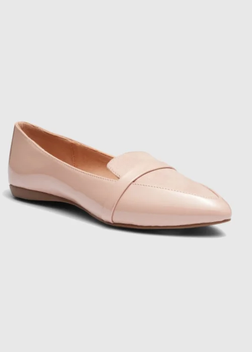 NOVO Nude Clarissa Point Flat Shoes - Size 3 Image 3