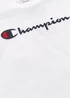 Boys Champion White Crew Neck T-Shirt (Small-XXL) - L - Age 11-12 Image 2