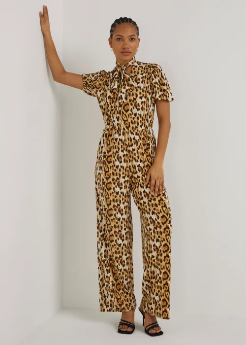 Be Beau Brown Leopard Jumpsuit - 8 Image 2