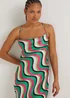 Be Beau Green Swirl Cami Dress - 8 Image 2