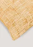 Yellow Crosshatch Cushion (43cm x 43cm) Image 2