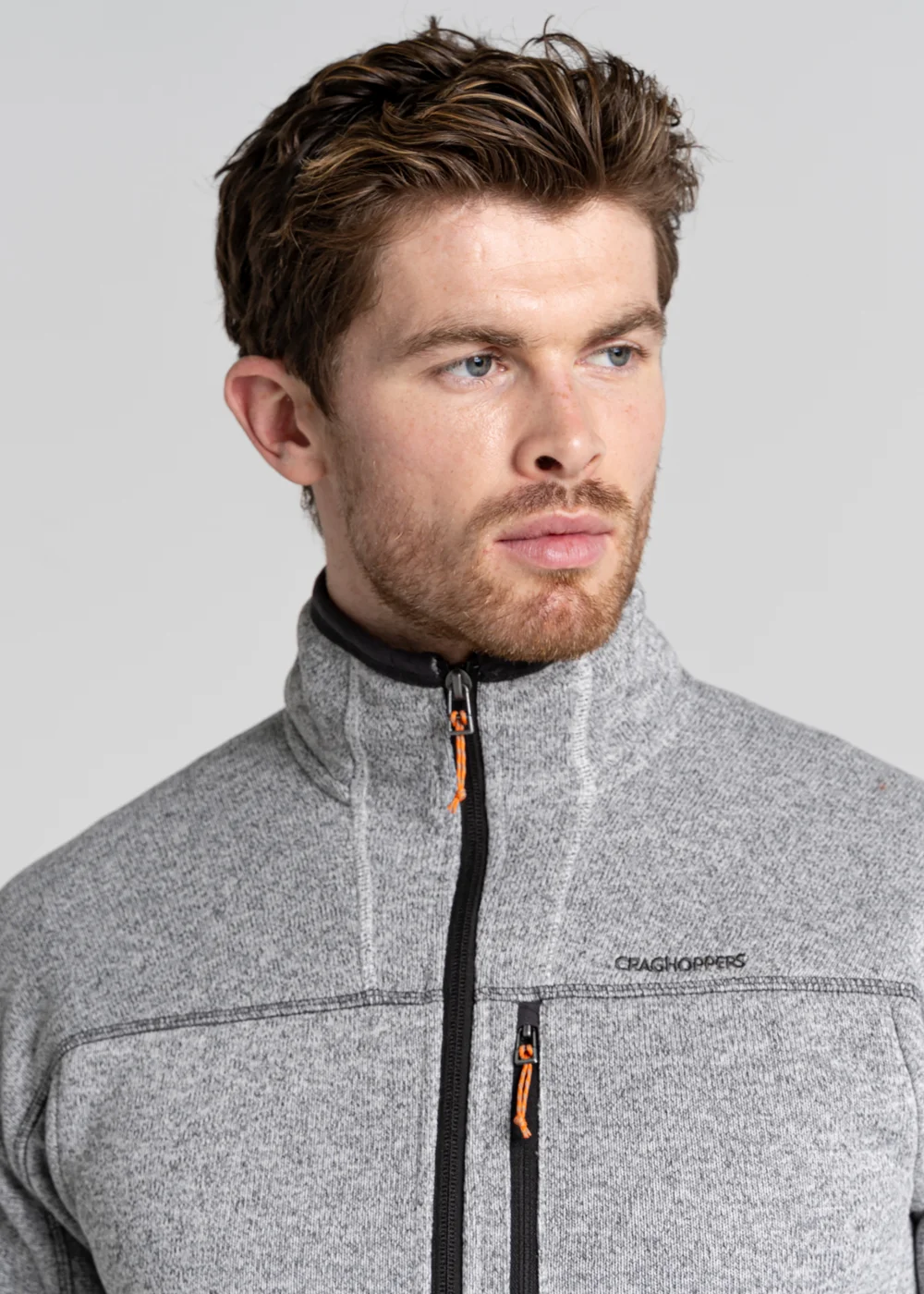 Craghoppers Grey Marl Torney Jacket - S Image 4