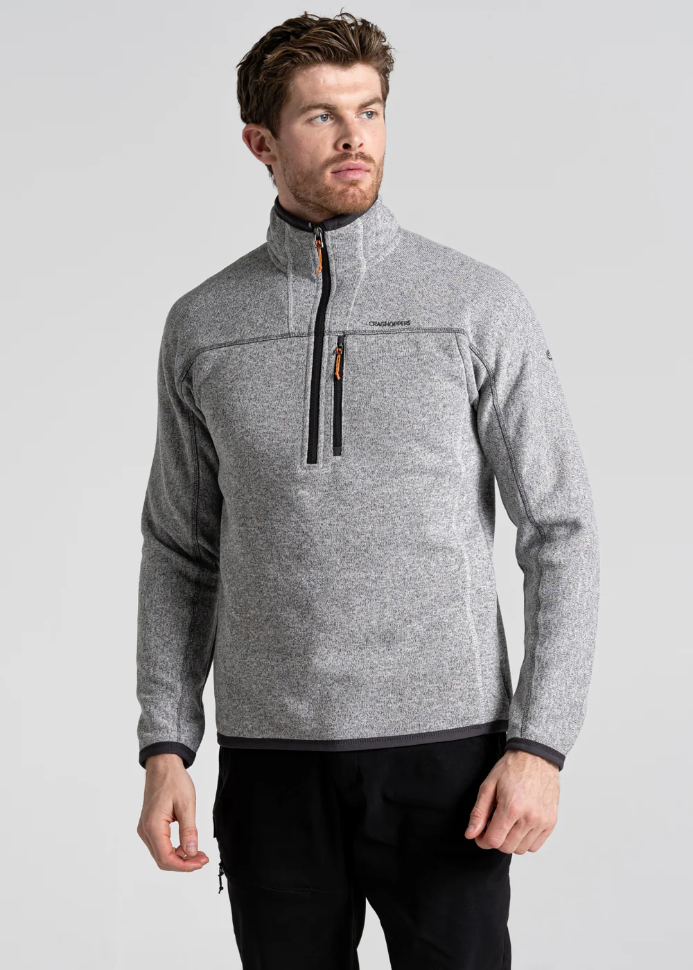 Craghoppers Grey Marl Torney Jacket - S Image 1