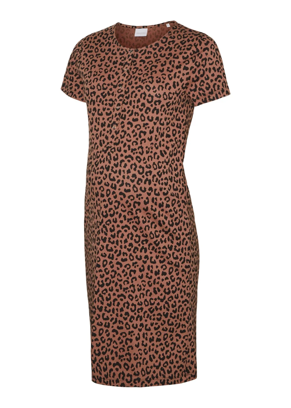 Mamalicious Maternity Lia Animal Print Nightdress - S - UK 8 Image 1