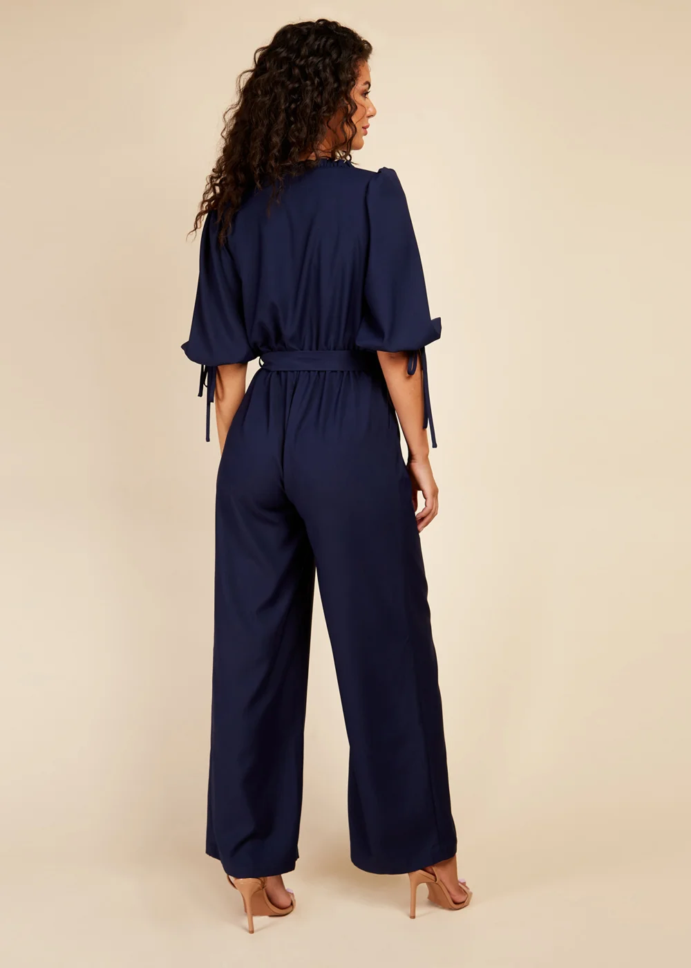 Little Mistress Navy Jumpsuit - 10 Image 2
