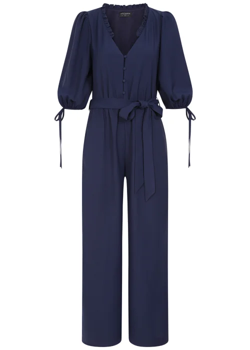 Little Mistress Navy Jumpsuit - 10 Image 3