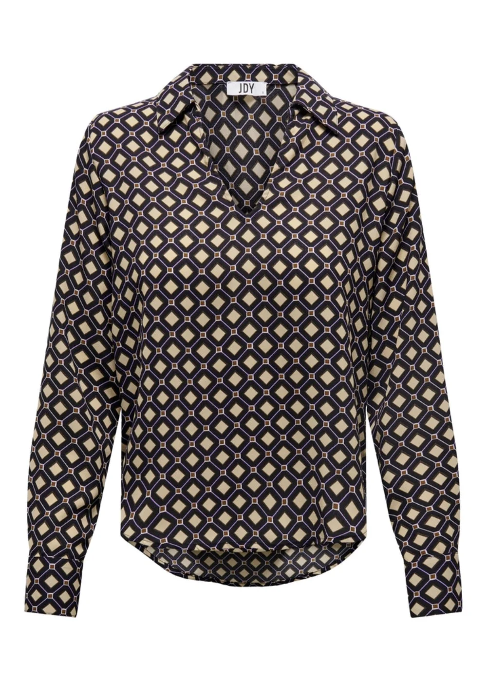 JDY Edith Multicoloured Long Sleeve Shirt - 8 Image 4