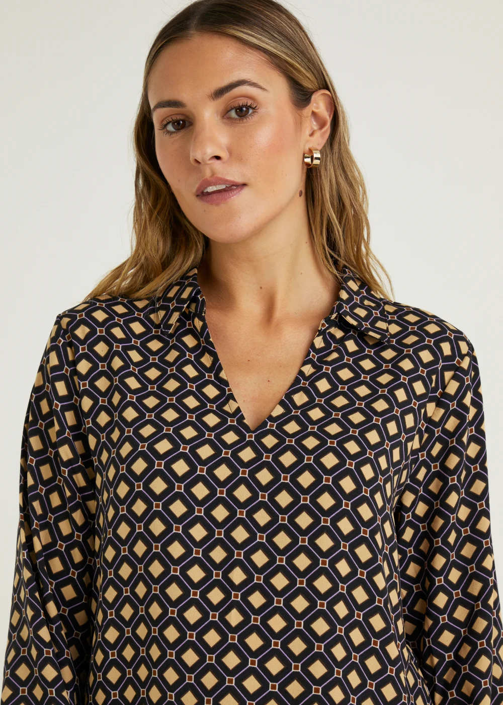 JDY Edith Multicoloured Long Sleeve Shirt - 8 Image 5