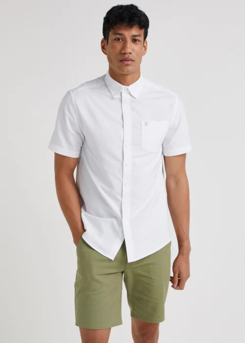 Farah Bassett Green Shorts - 30 Image 1