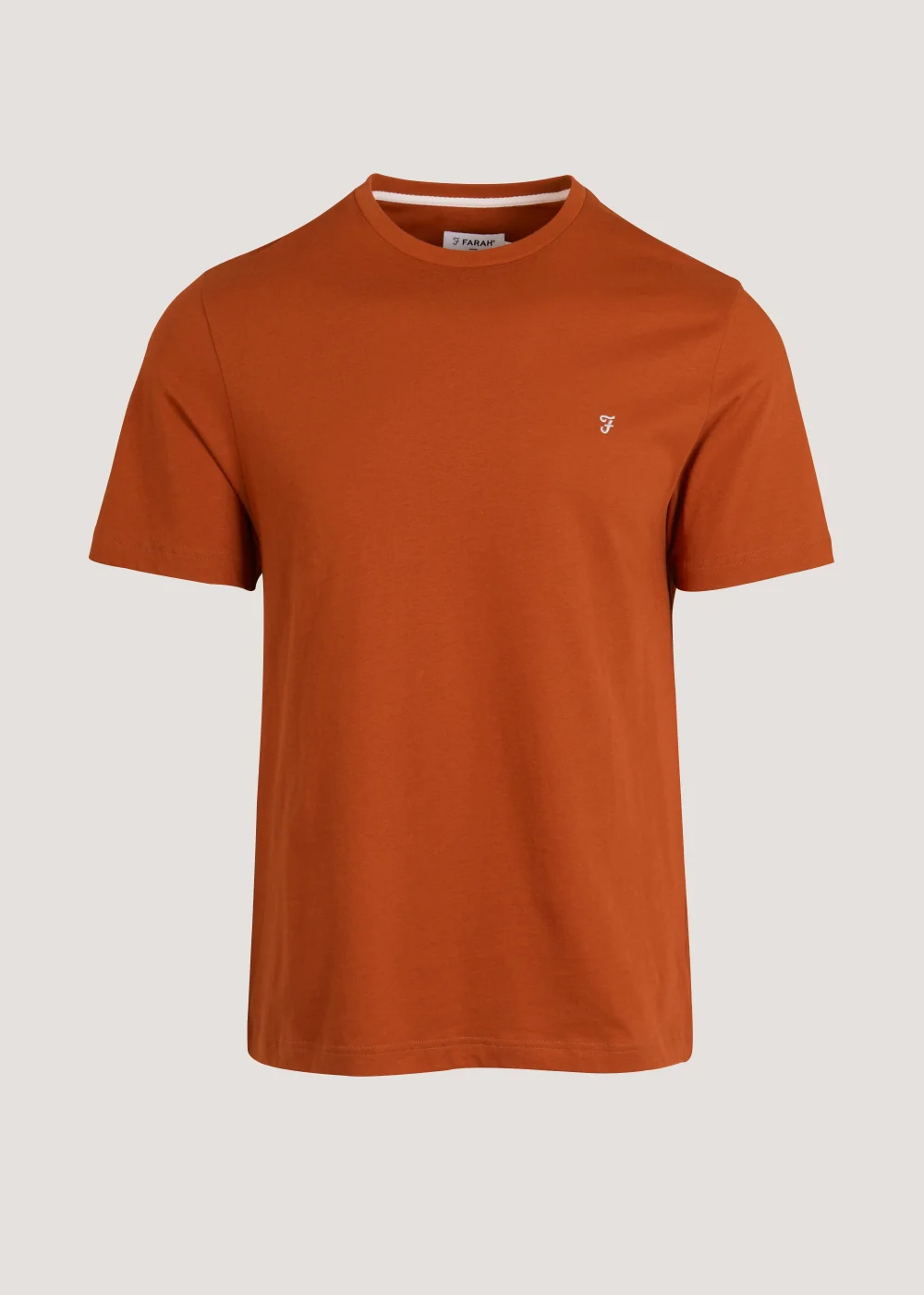 Farah Eddie Orange T-Shirt - Medium Image 2