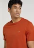Farah Eddie Orange T-Shirt - Medium Image 4