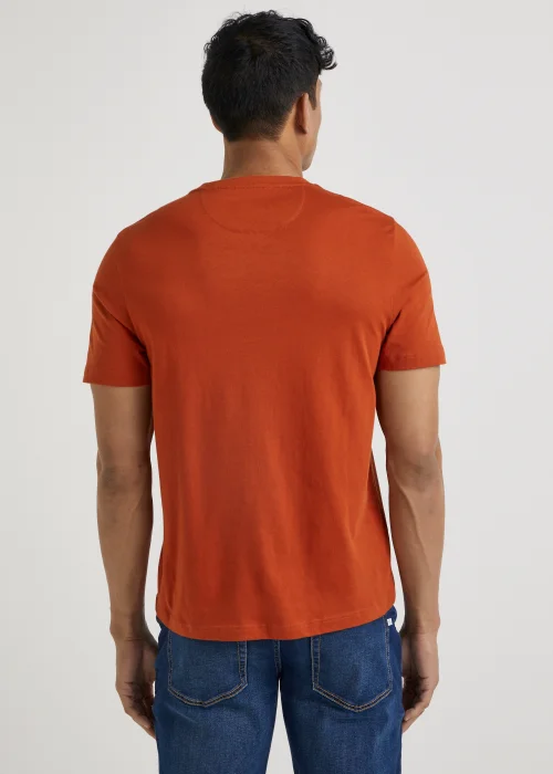 Farah Eddie Orange T-Shirt - Medium Image 5