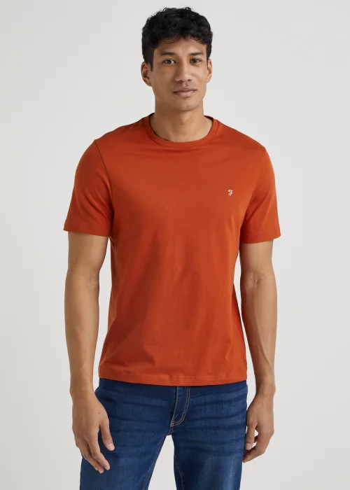 Farah Eddie Orange T-Shirt - Medium Image 1