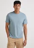 Farah Eddie Denim Blue T-Shirt - Medium Image 1