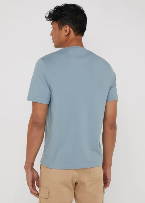 Farah Eddie Denim Blue T-Shirt - Medium Image 4