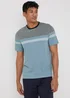 Farah Page Blue Two Tone T-Shirt - XL Image 1